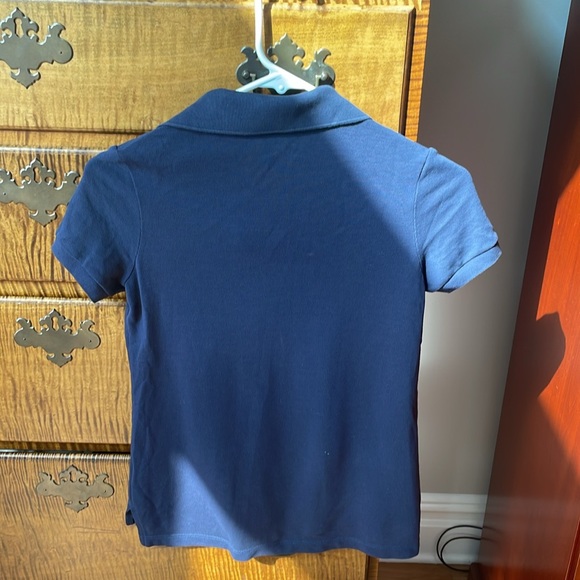 LACOSTE  for J. Crew XXS women’s navy polo beautiful - Picture 4 of 4